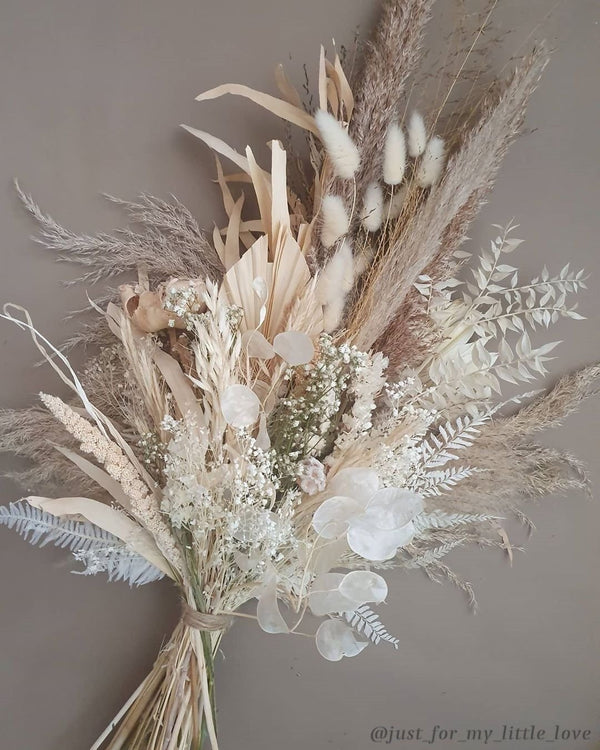 How To Make A DIY Dried Flower Bouquet With Pampas Grass Pampas Design