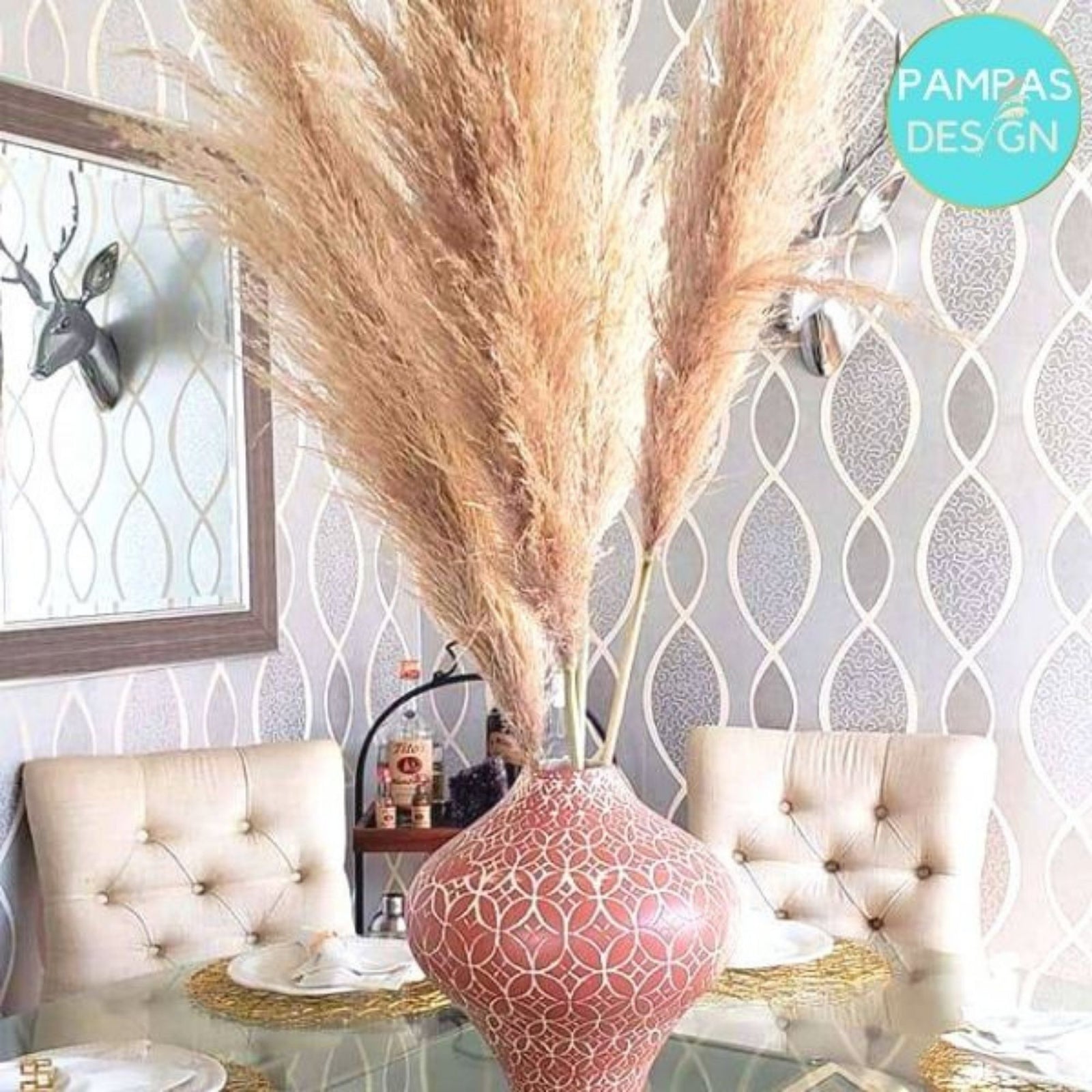 Pampas Design How Do You Arrange Dry Pampas Grass In A Vase? Pampas