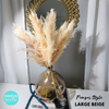 Large Pampas Grass Beige