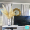 White Faux Pampas Grass Large 45&quot; Tall