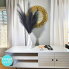 Black Artificial Pampas Grass Large