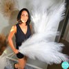 Black Artificial Pampas Grass Large