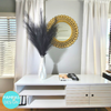 White Faux Pampas Grass Large 45&quot; Tall
