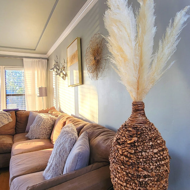 Bleached White Pampas Grass - Style Snow White - Pampas Design
