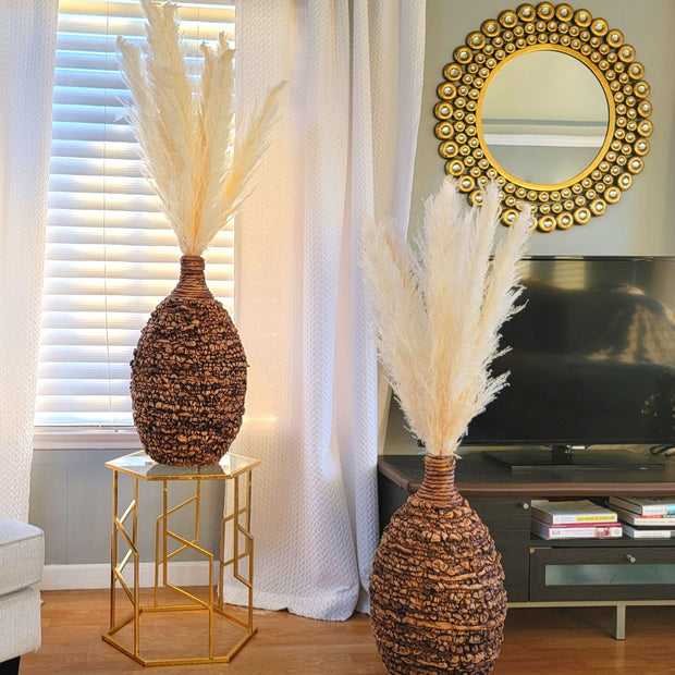 Fluffy Soft Pampas Grass - White - Pampas Design